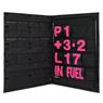 Picture of BG Racing Standard Black Pit Board